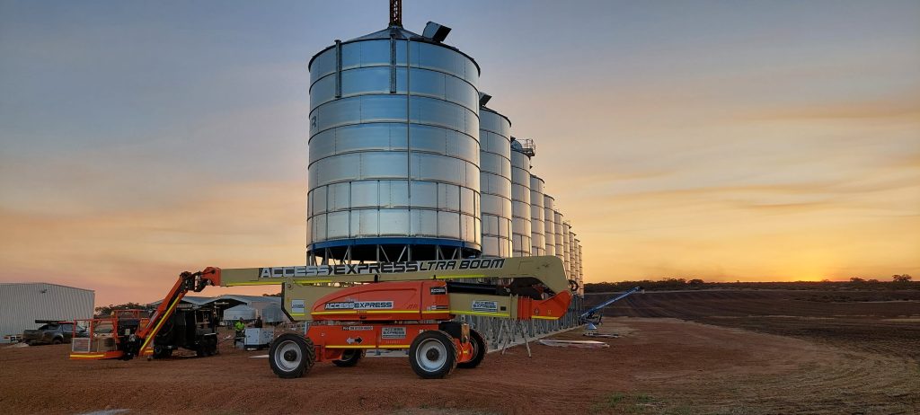 Access Express Ultra Boom Lift on Site in New Norcia
